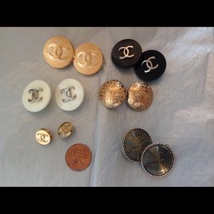 Vintage Lot of Chanel Buttons
